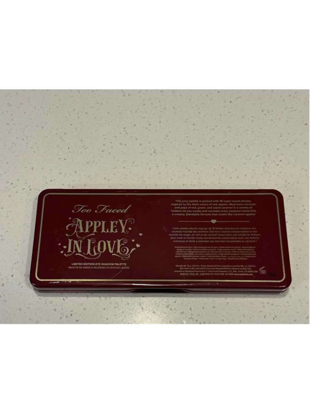 Too Faced Appley In Love Eyeshadow Palette | NEW WITHOUT BOX